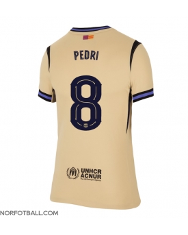 Billige Fotballdrakt Barcelona Pedri Gonzalez #8 Replika Bortedrakt Dame 2025-26 Kortermet Billige Fotballdrakt Barcelona Pedri Gonzalez #8 Replika Bortedrakt Dame 2025-26 Kortermet